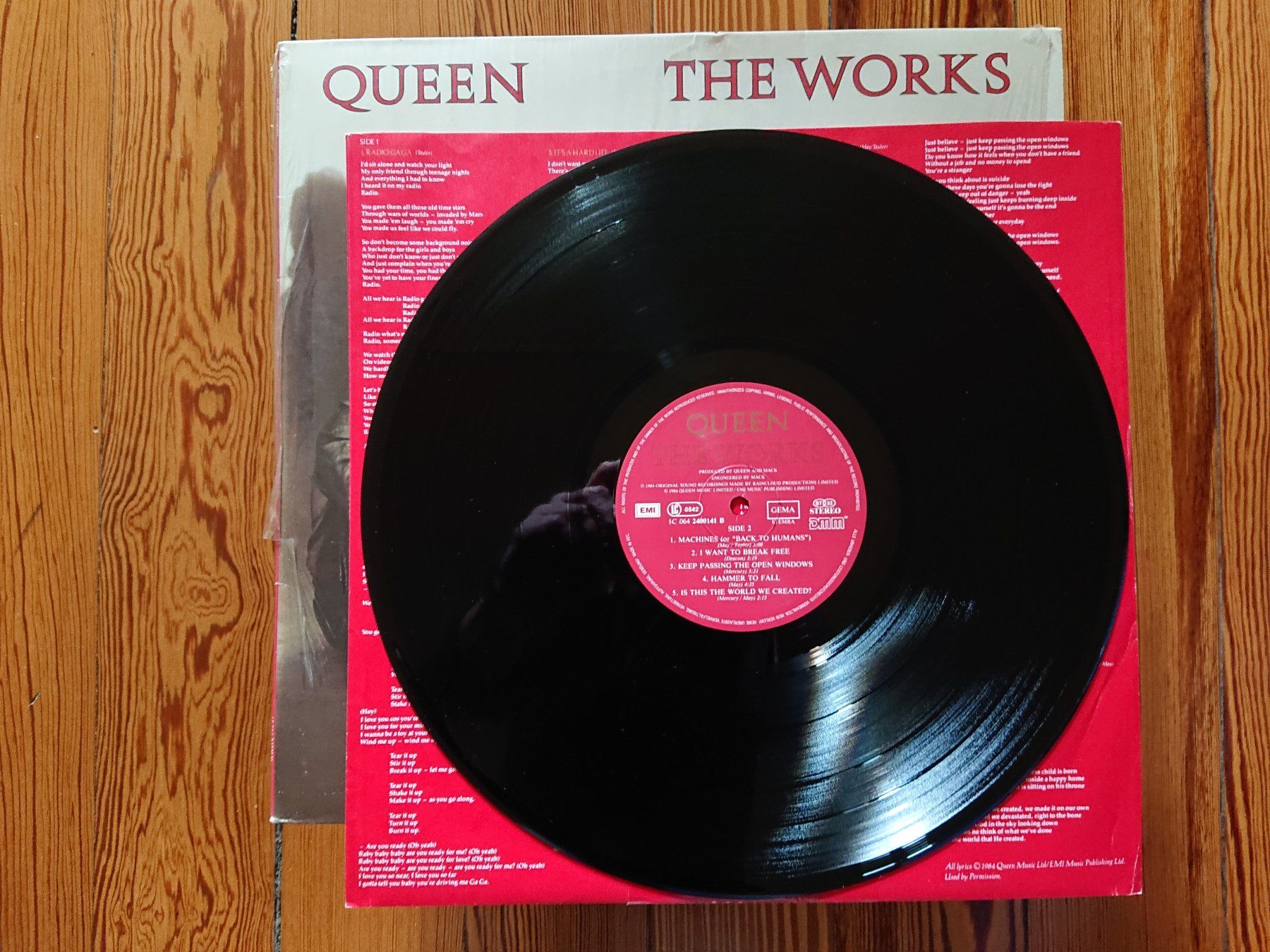Dischi in vinile: QUEEN - The Works (LP, 1984) – Usato da Genève venduto da othhei 4