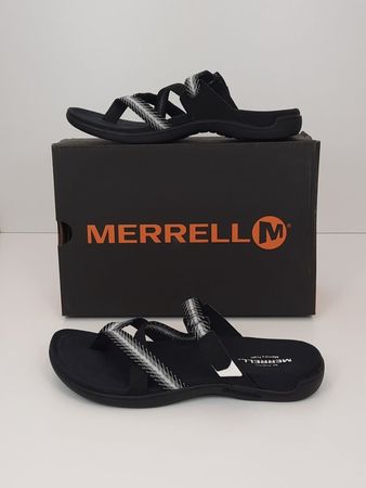 MERRELL Zehen Sandalen Klett Slipper AirCushion Gr. 39