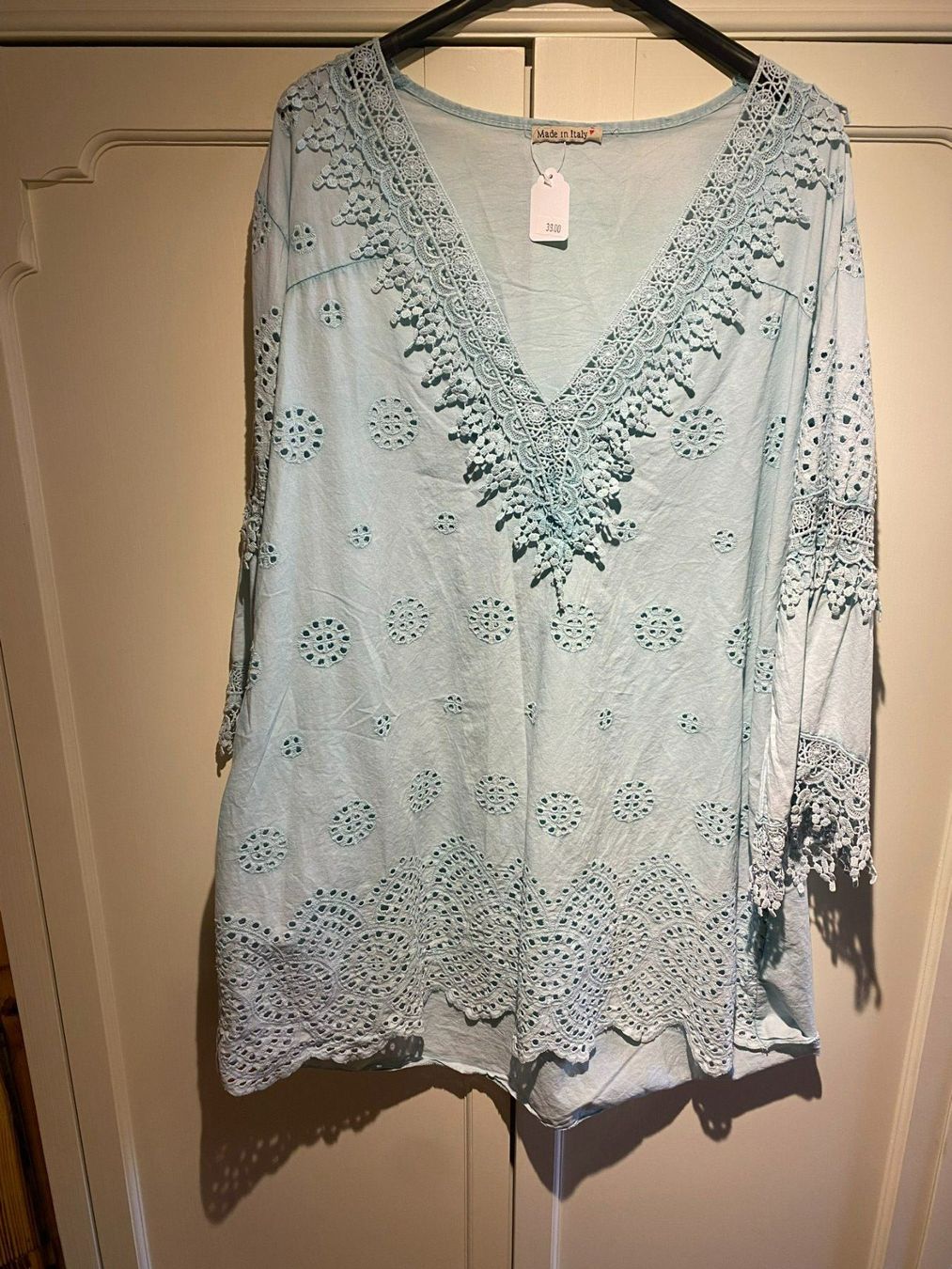 Vestiti: SOMMER BLUSENKLEID,DAMEN--TÜRKIS – Nuovo e nell'imballaggio originale da Meienried venduto da ManuelaBoutique 6