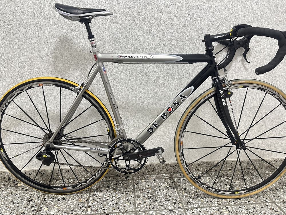 De Rosa Biciclette: De Rosa Merak Rennrad - Klassiker für Liebhaber! Top Zustand – Usato da Brüttisellen venduto da Erina2019 1