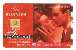 Telefonkarte Belgien Chip No 60, Film d'amour