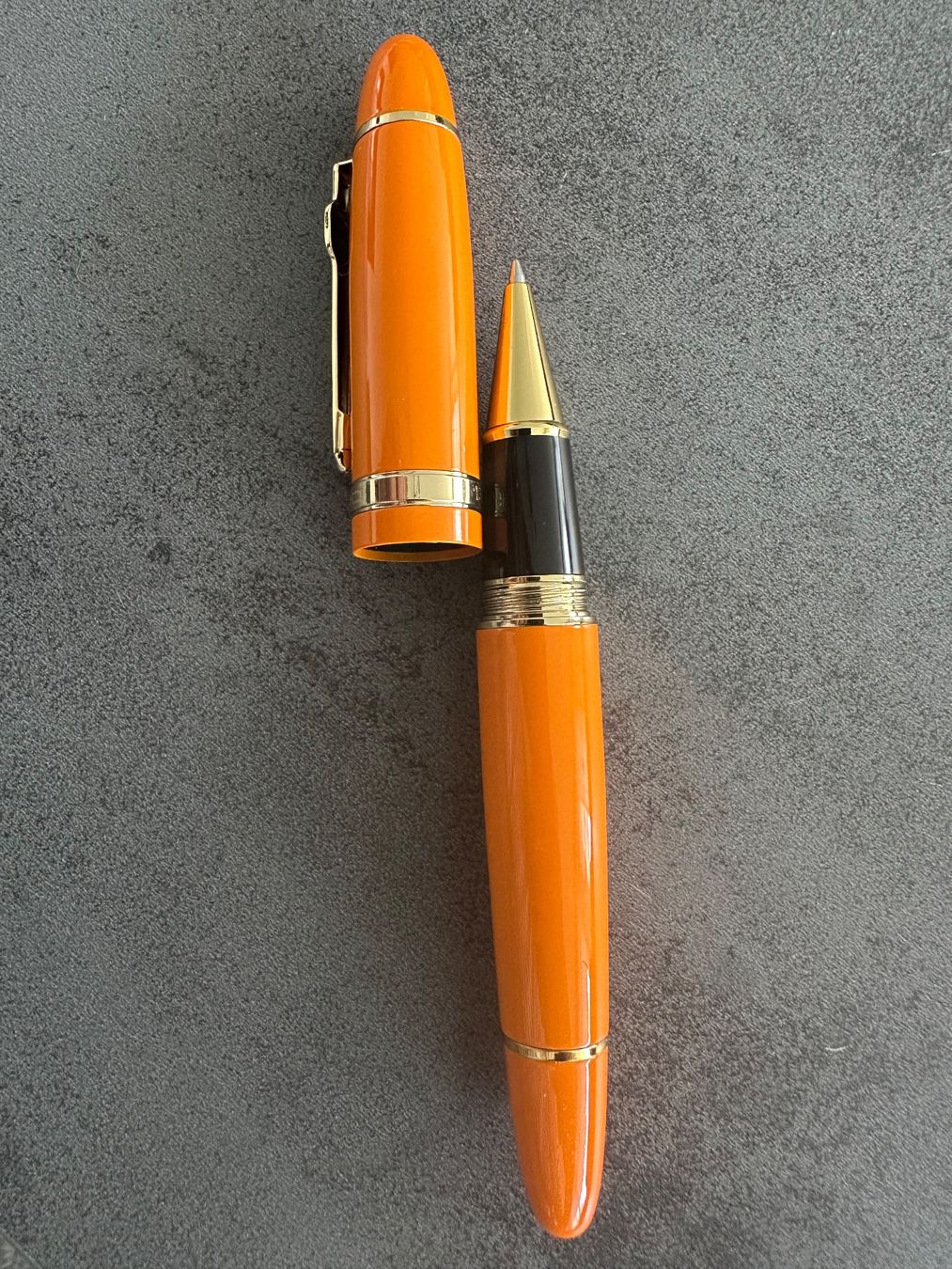 Penna & Evidenziatori: Jinhao 159 Rollerball Orange Gold – Nuovo e nell'imballaggio originale da Kloten venduto da digi-Galaxy 5