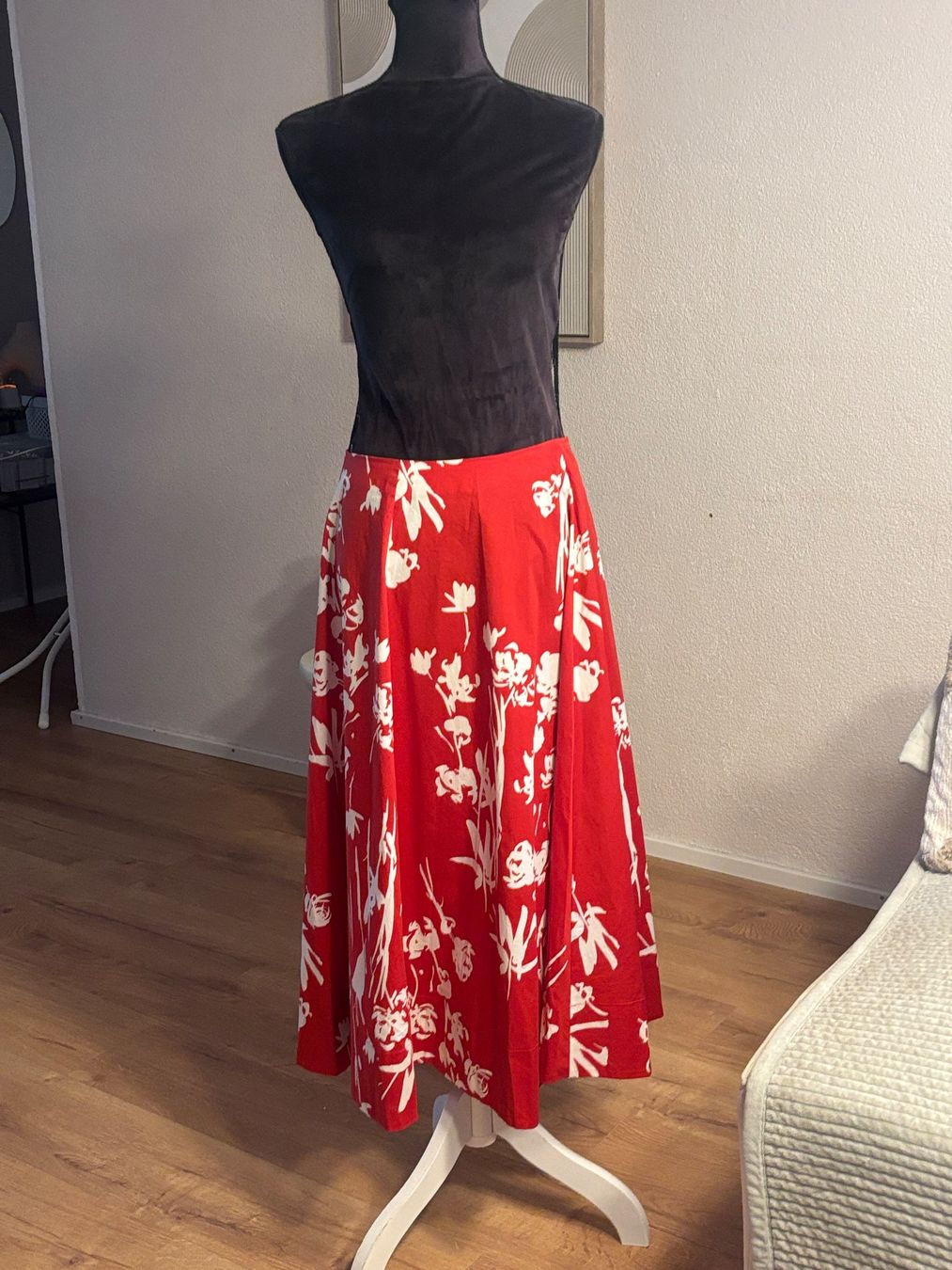 Marella Gonne: Marella by Max Mara Maxi Rock Baumwolle – Usato da St. Margrethen SG venduto da dijanaO 7