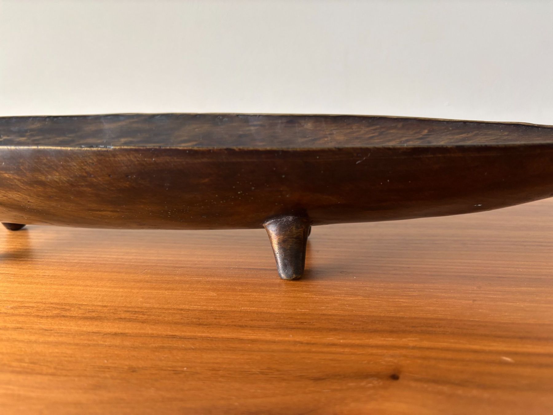 Schalen: Schale Bronze auf Füssen 52 cm lang – Gebraucht aus schmerikon von nicole091 1