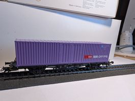 Märklin HO SBB CFF FFS Güterwagen 4852 violett