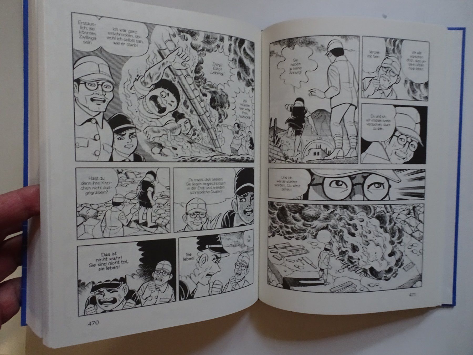 Fumetti: Barfuss durch Hiroshima Graphic Novels – Usato da Schönenwerd venduto da schnitzunddrunter 5
