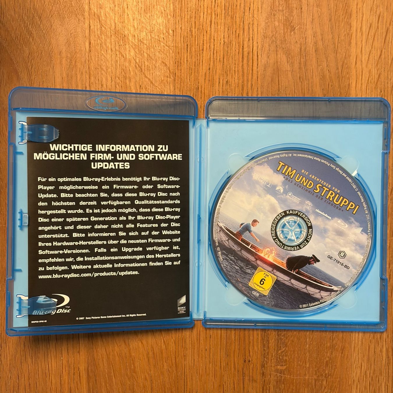 Tutti i DVDs: Die Abenteuer v. Tim & Struppi - "Das Geheimnis der Einhorn" – Usato da Thun venduto da SS147 1