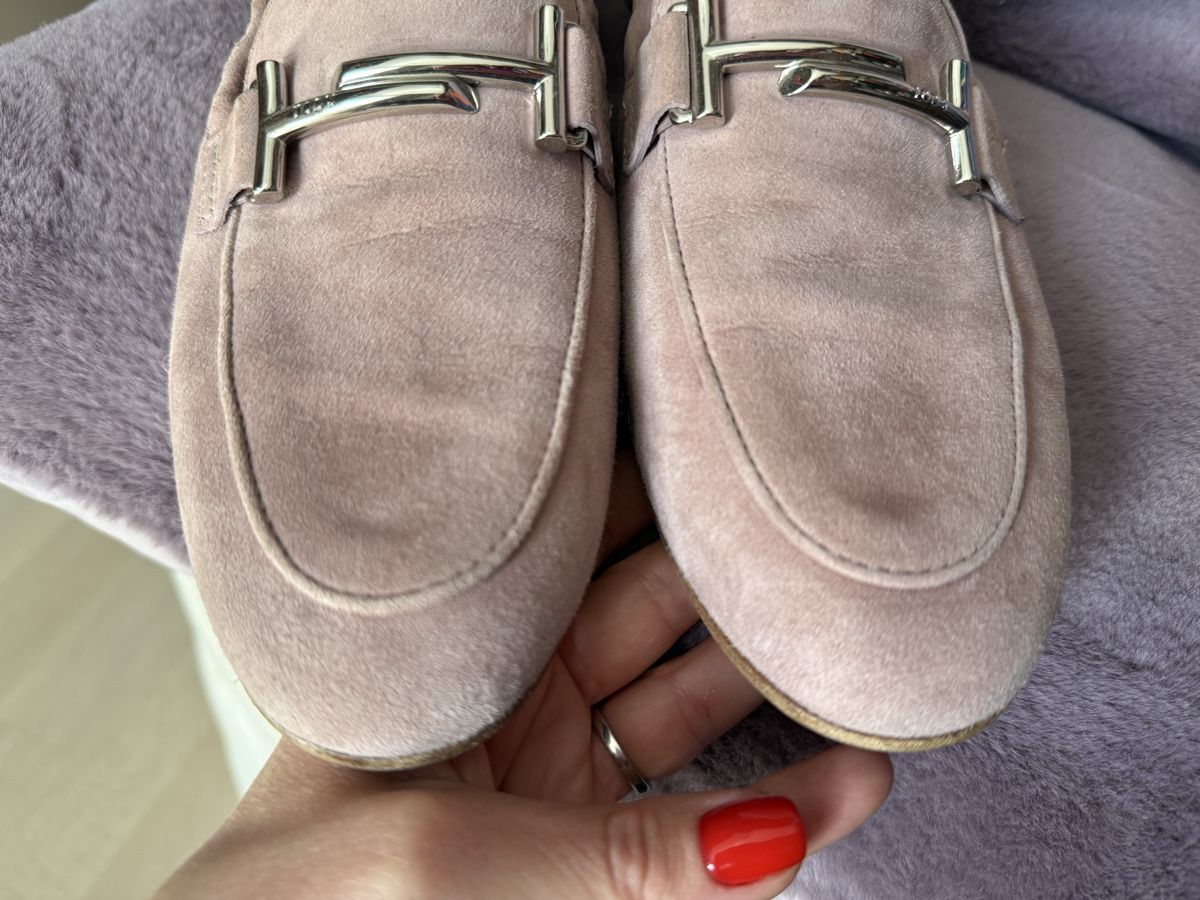 Tod'S Damenschuhe: TOD'S Mocassins en daim rose 37 – Gebraucht aus Aire-la-Ville von Luxury_dressing 6