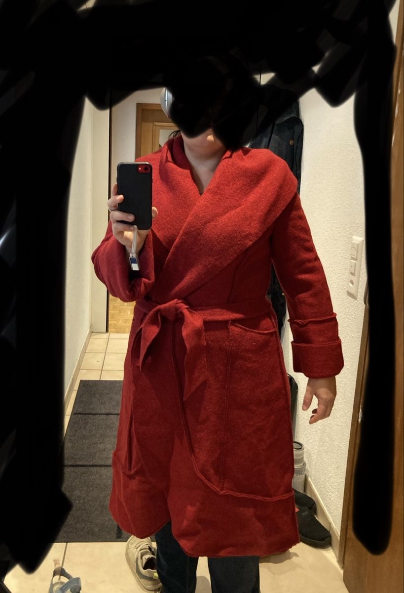Cappotti: Roter Wollmantel Luisa Hahn – Nuovo (secondo la descrizione) da Orpund venduto da yana02 1