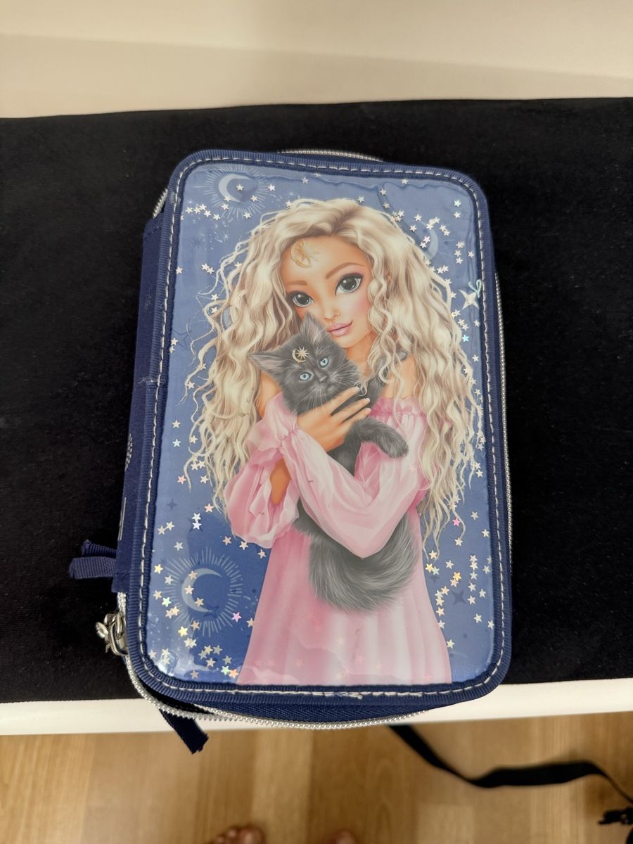 Herlitz Astucci : Etui Top Model Mädchen mit Katze neuwertig – Usato da Arbon venduto da fifka