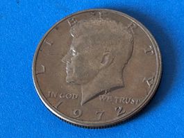 USA - ½ Dollar "Kennedy Half Dollar" 1972