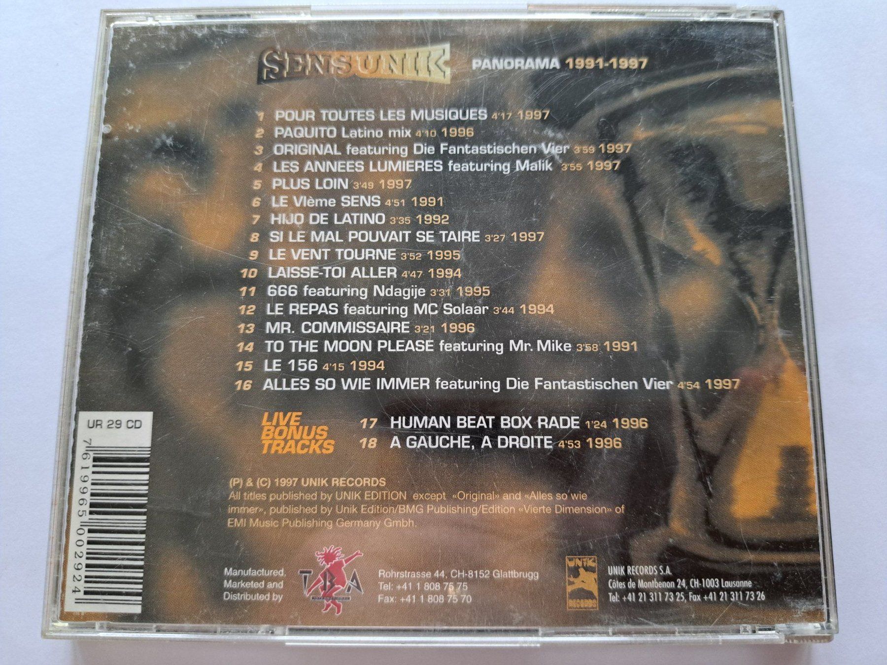 CD: Cd Sens Unik - Propaganda – Usato da Pully venduto da bro_n52j 1