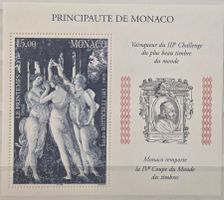 Monaco Blocco 1995 Botticelli Neu