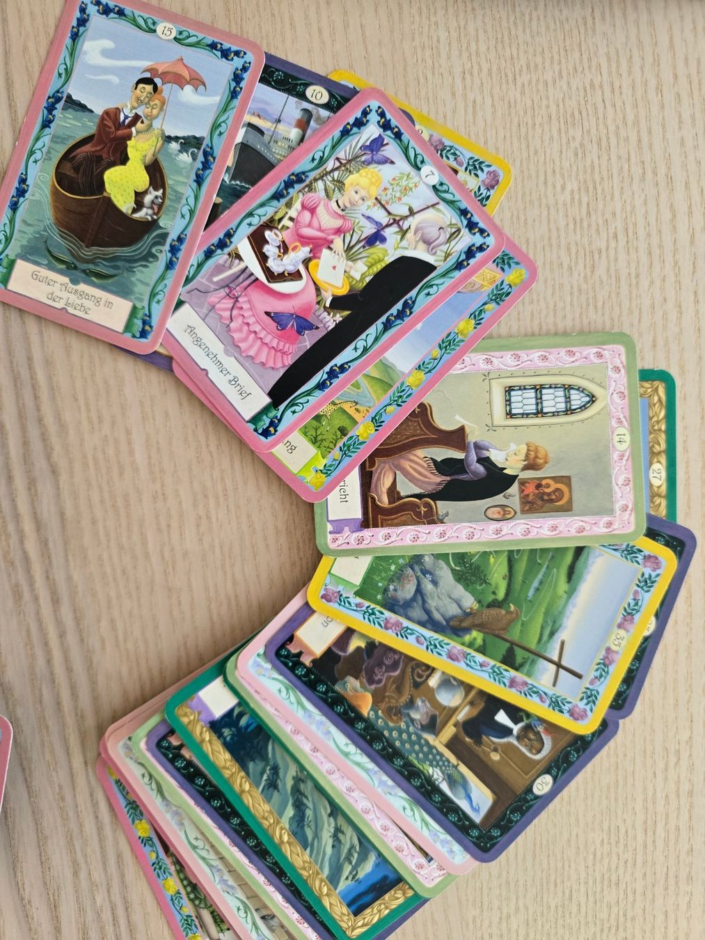 Giochi: Mystisches Kipper Wahrsagekarten-Set, 36 Karten – Usato da Romanshorn venduto da Rachacha 2
