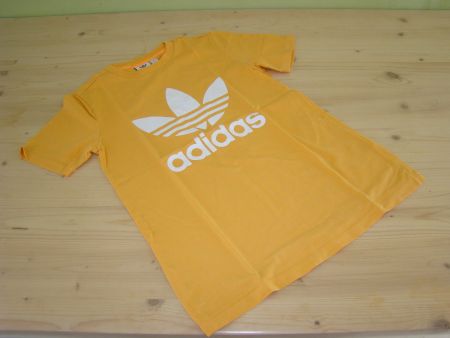 Adidas T-Shirt orange Gr. 34