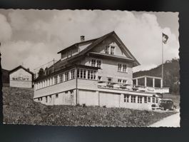 Holzhaus Skilift Ibergeregg Oldtimer dat. 1951