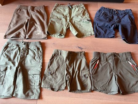 6 Shorts Ecoalf new Balance Color Kids etc. Gr. 122/128