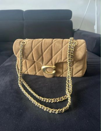 Coach Tabby 26 aus Wildleder, Warm Brown