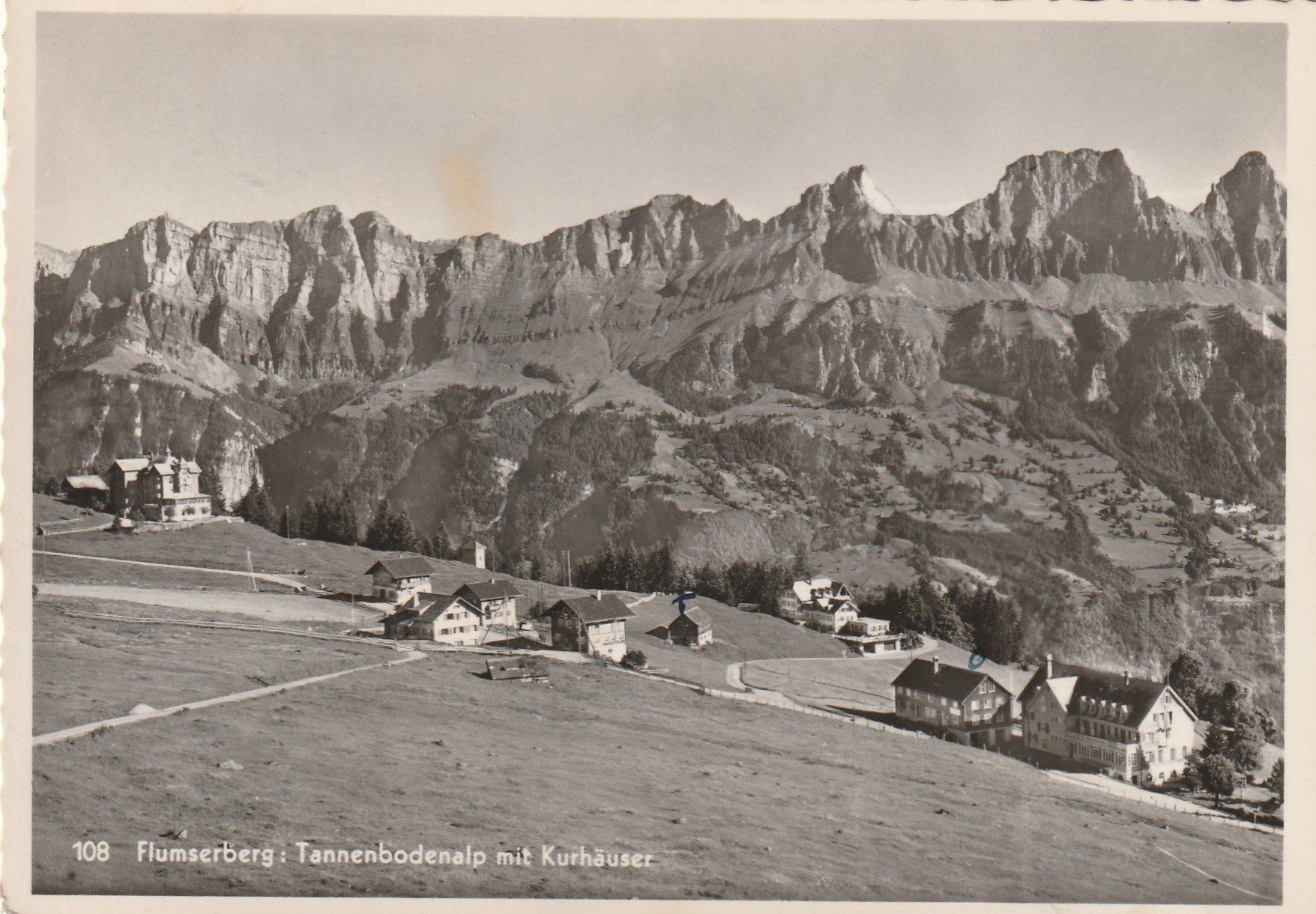 Ansichtskarten: Flumserberg Tannenbodenalp – Gebraucht aus Rorschacherberg von fratovi2