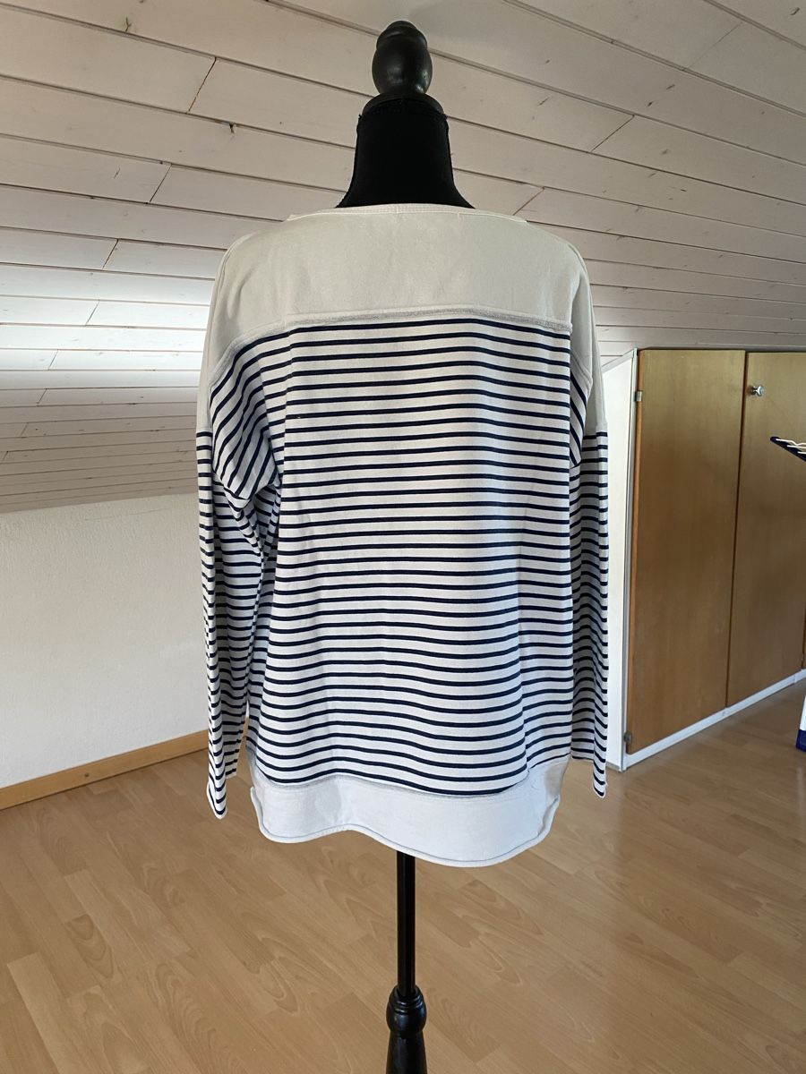 Alba Moda Maglioni & Felpe: Pullover Baumwolle gestreift Marke H.L. MODA Gr.M – Usato da Buochs venduto da H16 2