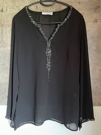 Schwarze Tunika, Grösse 36