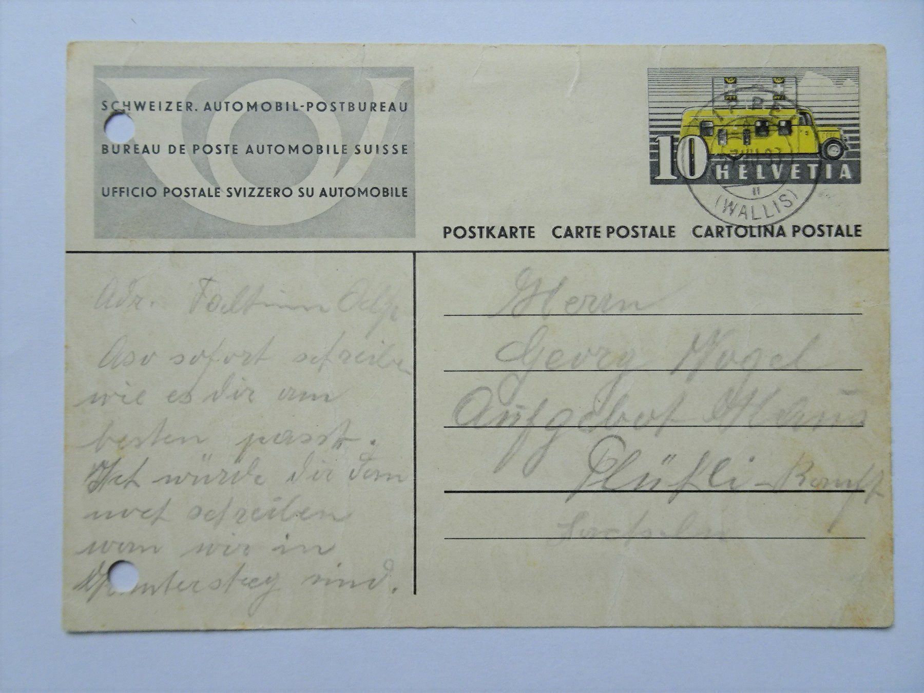 Alle Briefmarken: 1946 – Gebraucht aus Aadorf von Chnorli-Furz