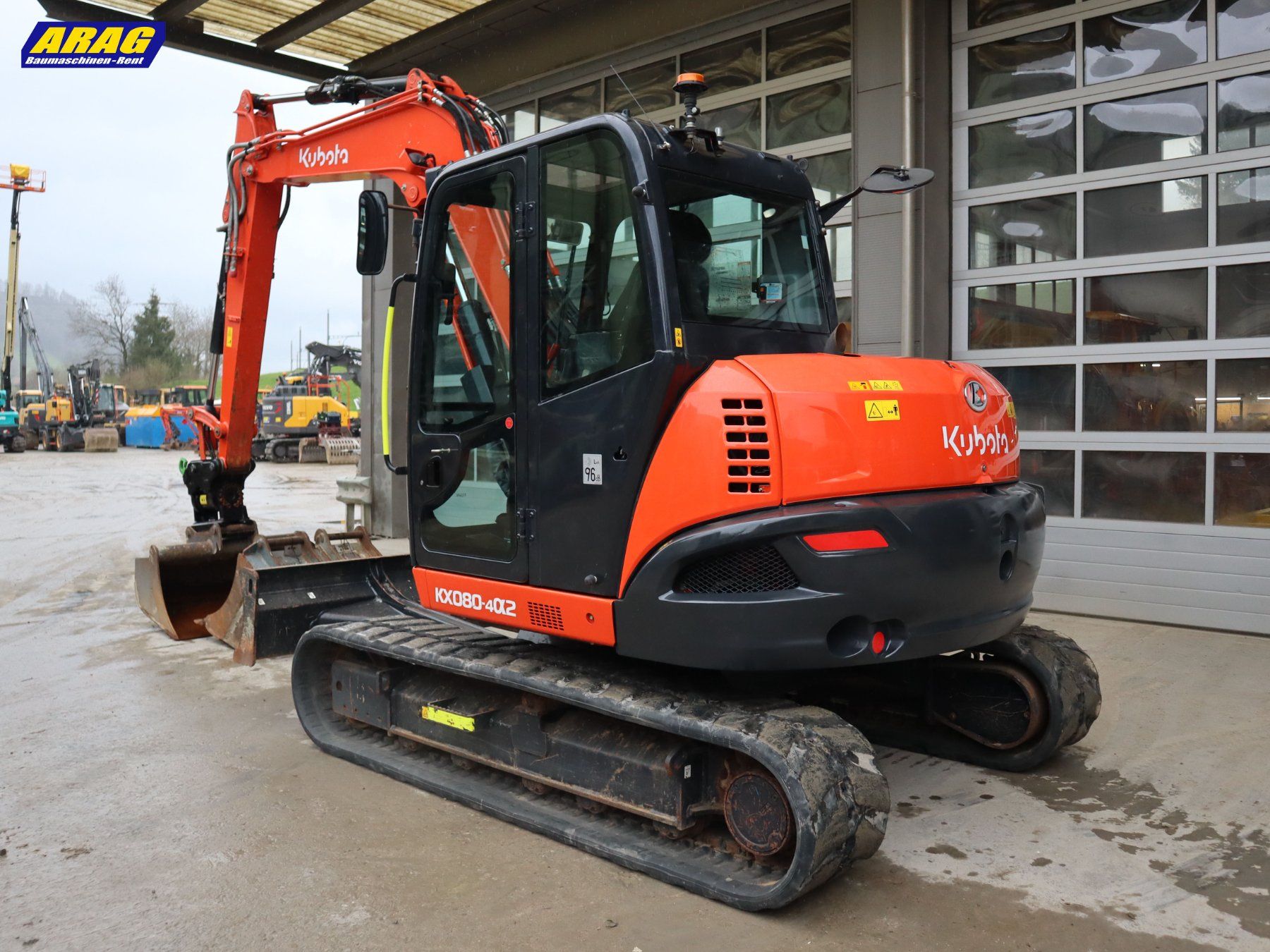 Kubota Excavateurs: Kubota KX080 Raupenbagger – D'occasion à Hasle LU par Arag08 4