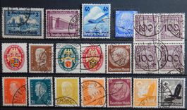 Deutsches Reich Lot mit alten Werten III