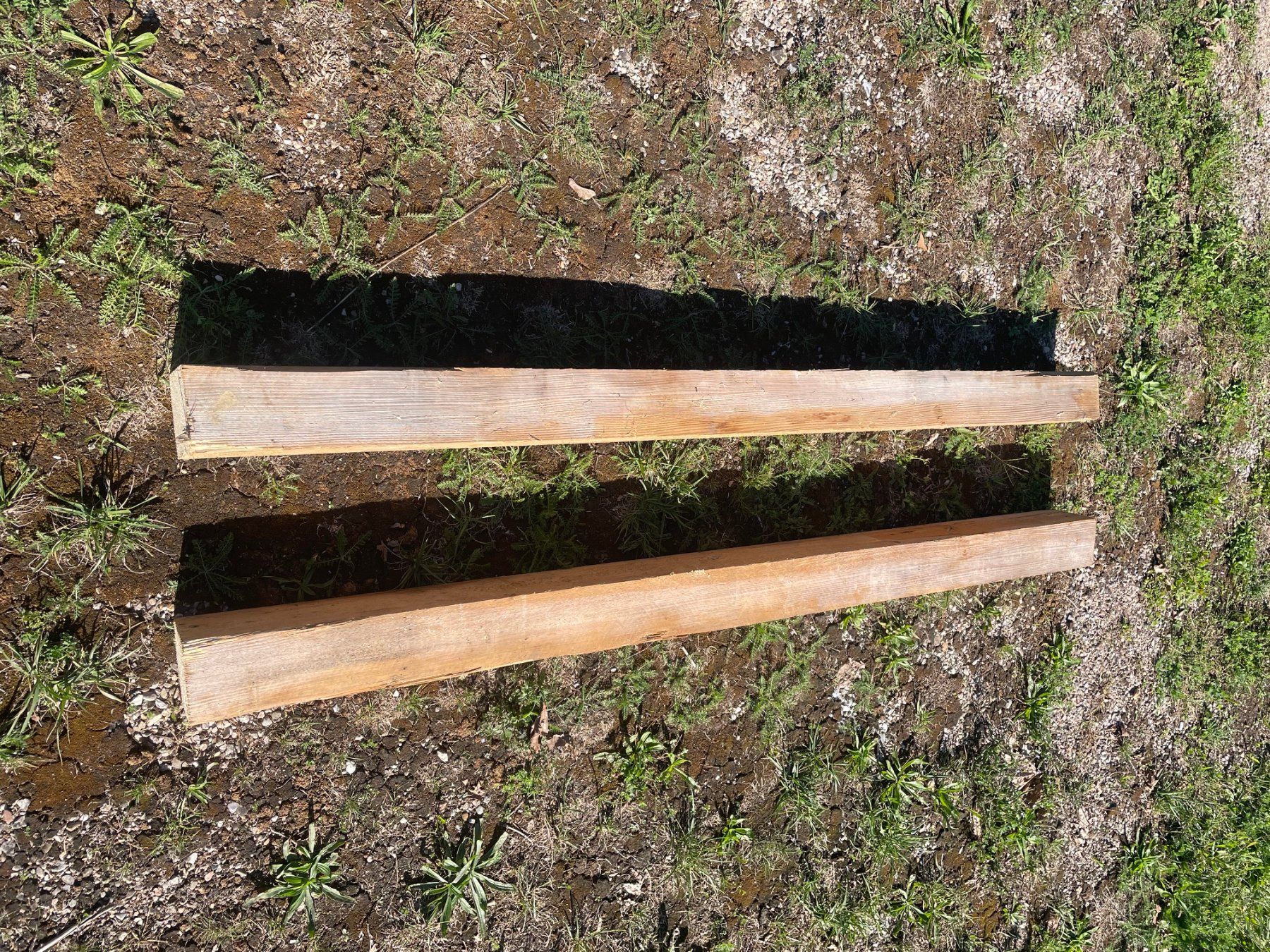 Articoli in legno: Kanthölzer ca. 97 x 97 mm, ca 166 cm lang. – Usato da Tann venduto da rodeo22 3