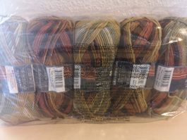 5x 100g anti-pilling garn