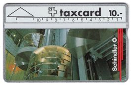 Schindler Aufzüge AG (2. Auflage) - seltene Firmen Taxcard