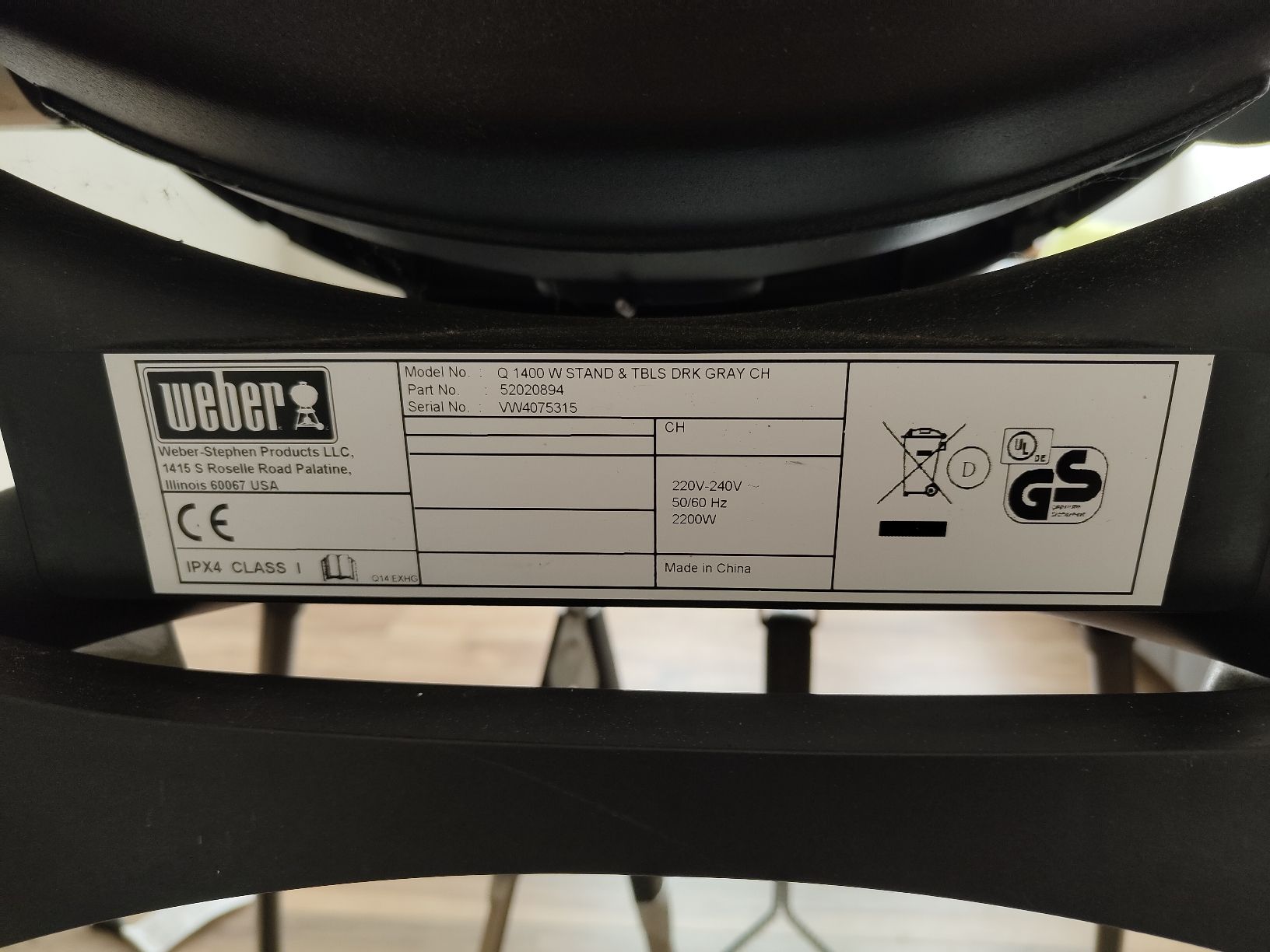 Grills: Elektro Grill Weber Q 1400 – Gebraucht aus Arbon von Detektiv01 4