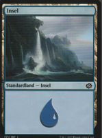 TCG Magic The Gathering MTG De BRO 271  Insel (V.4)