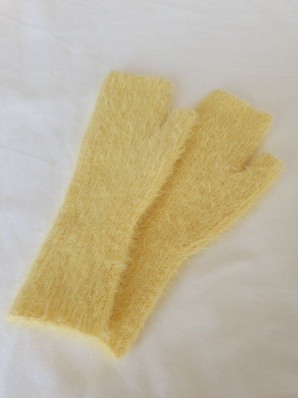 Guanti & manicotti: Handgestrickte fingerlose Handschuhe – Nuovo e nell'imballaggio originale da Neunkirch venduto da Sandramay 2