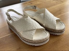 Pons Quintana Sandalen, Weiss, Grösse 39, Sommer-Look ☀️
