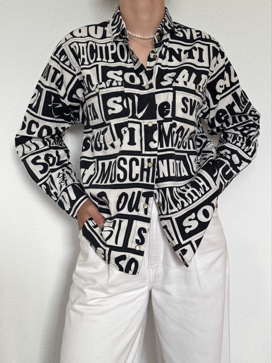 Moschino Hemden: MOSCHINO Jeans Hemd – Gebraucht aus Rain von vsekruto 4