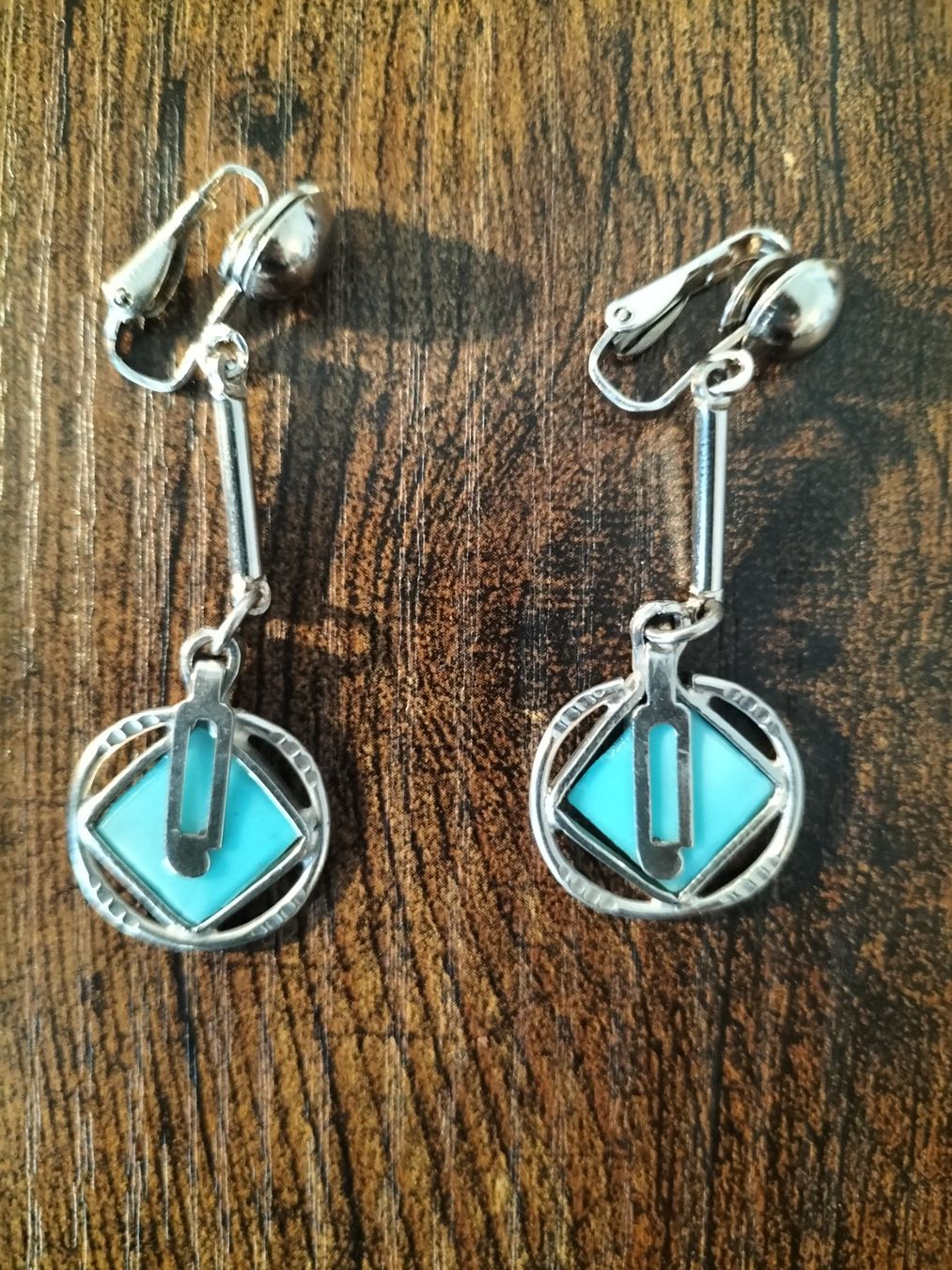Orecchini pendenti & Orecchini a lobo: Designer Ohrclips, Danish – Usato da Pieterlen venduto da Plasticbox