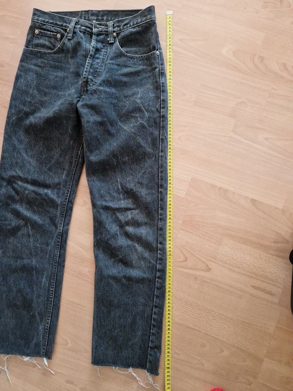 Levi's Jeans: Levis Jeans Hose Schwarz Moonwashed – Usato da Neuhausen am Rheinfall venduto da Alchimista 5