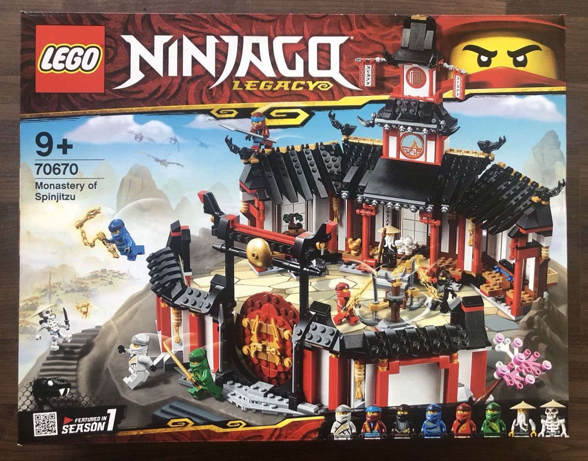 Lego Giocattoli: LEGO 70670 Ninjago Kloster des Spinjitzu NEU & OVP – Nuovo e nell'imballaggio originale da Unterseen venduto da Wue411