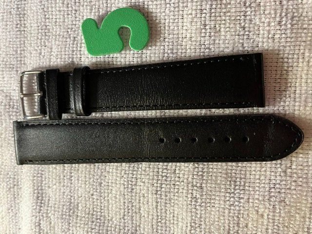 Bracciali & Braccialetti: Echt  Lederband Schwarz 22 mm – Nuovo (secondo la descrizione) da Kreuzlingen venduto da Mio16