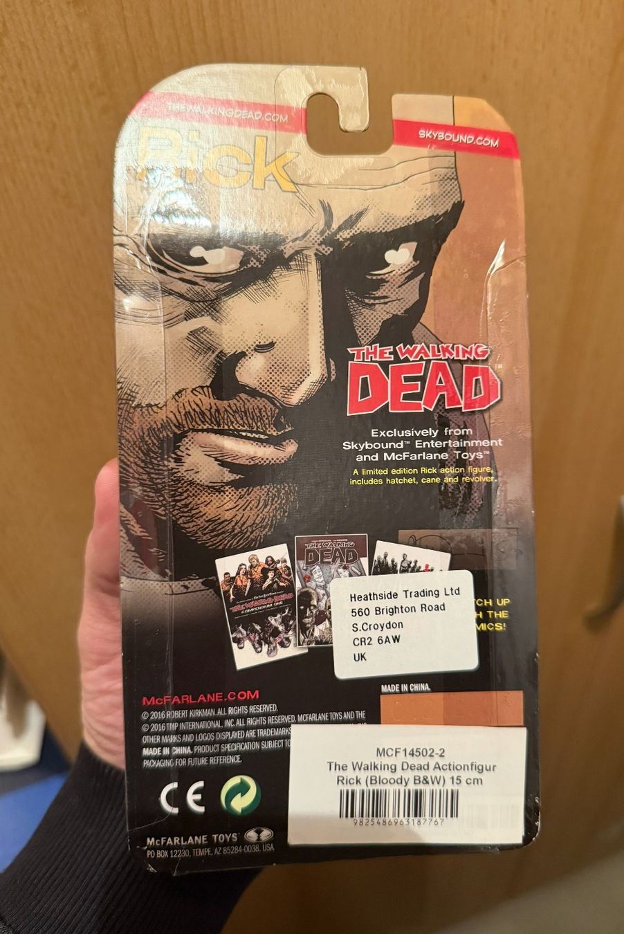 Statuette: The Walking Dead - Rick Grimes - Macfarlane – Nuovo e nell'imballaggio originale da Moudon venduto da LeCollectionneur 1