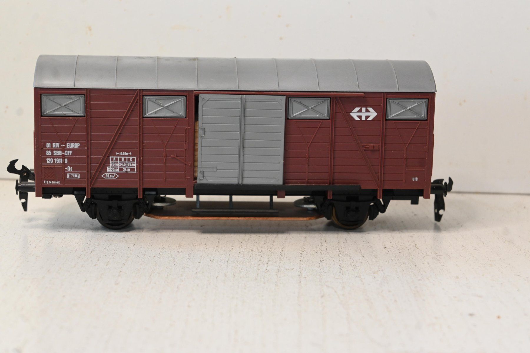 Lima Modellini di ferrovie: SBB Gs braun Lima Spur 0 ohne OVP – Usato da Laupen ZH venduto da Zmoewe 4