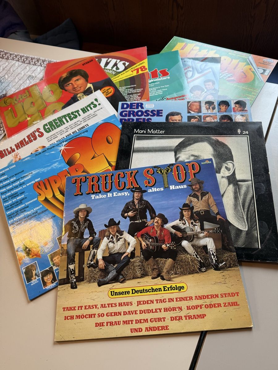 Vinyles: Schallplatten und Singles Sammlung – D'occasion à Graltshausen par Steppinchen 2