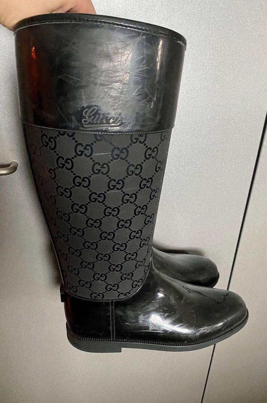 Gucci Scarpe da donna: Gucci GG Regenstiefel – Usato da Zürich venduto da NNK28 7