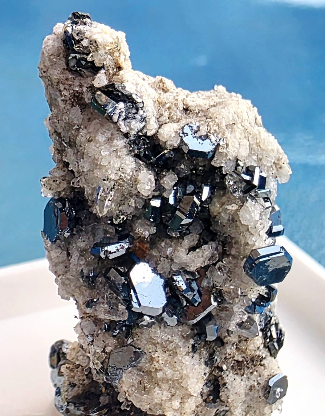 Mineralien & Heilsteine: Magnetit / Rutil / Hämatit / =====  Binntal - Lärcheltini – Gebraucht aus Glis von nbu_65ys 9