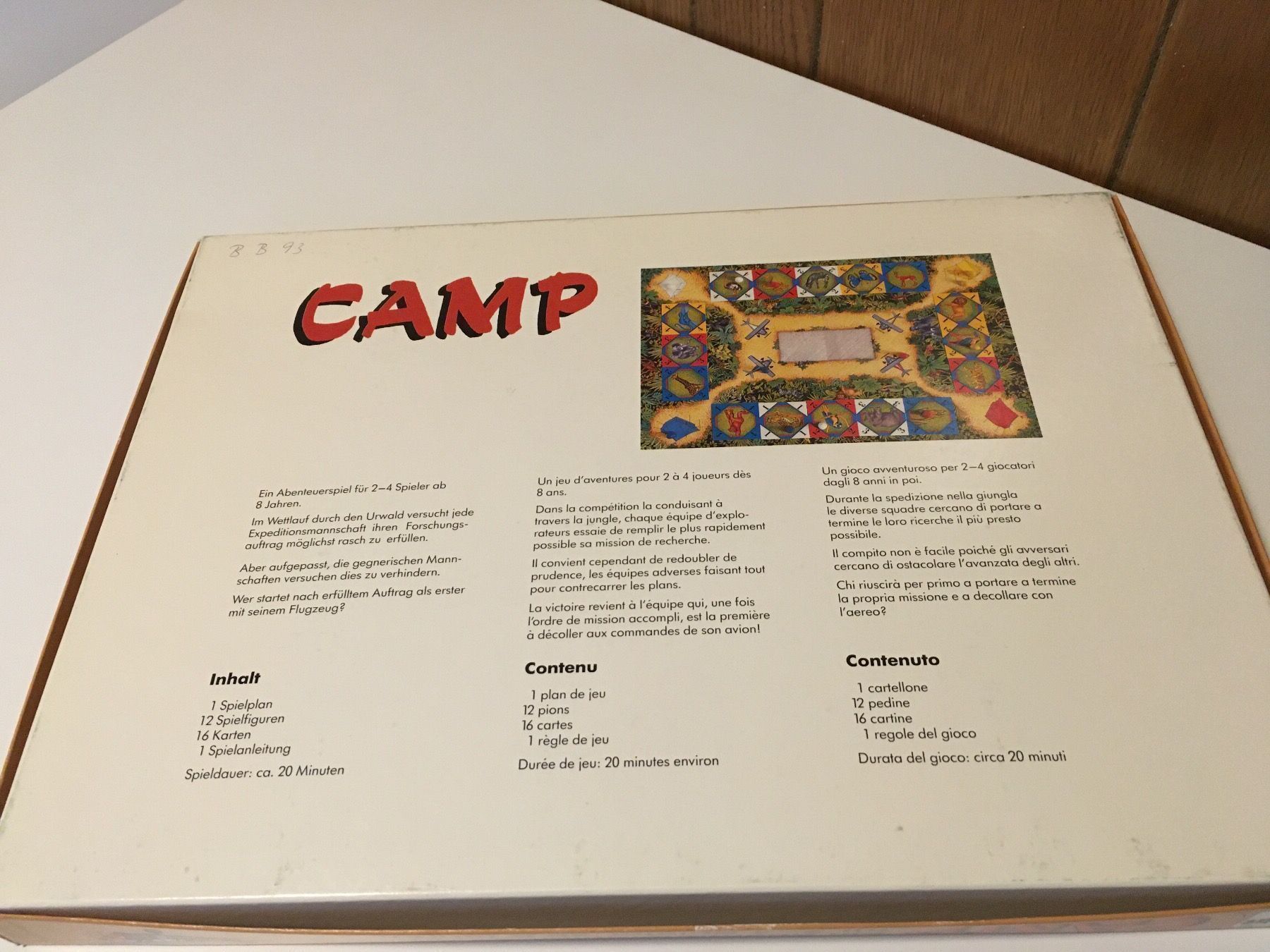 Giochi: Spiel von Carlit - Camp - 1991 – Usato da Andwil SG venduto da Rainboli 3