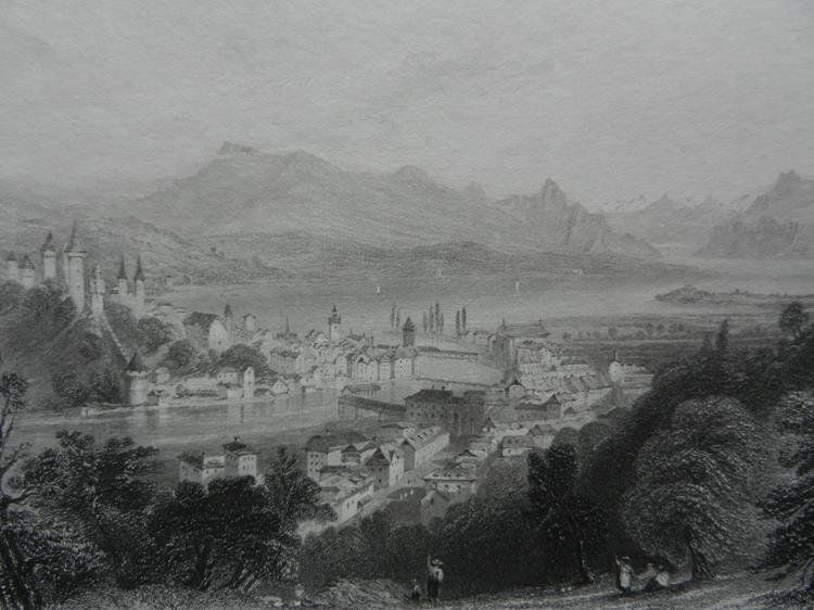 Incisioni: Luzern von Bartlett – Usato da Risch venduto da Rischli15 1