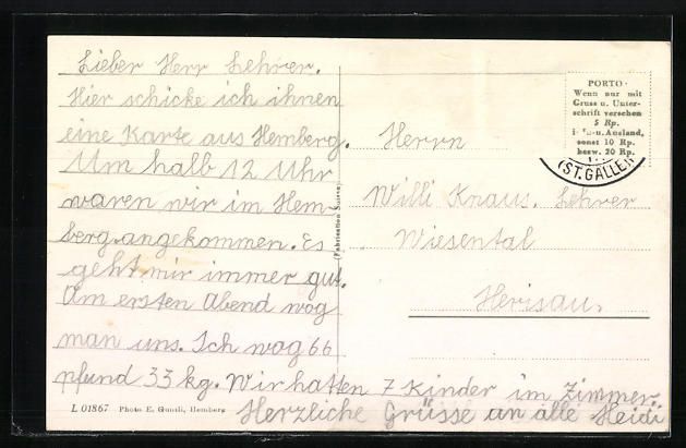 Cartoline postali: AK Bad Hemberg, Panorama – Usato da Berlin venduto da bartko-reher 1