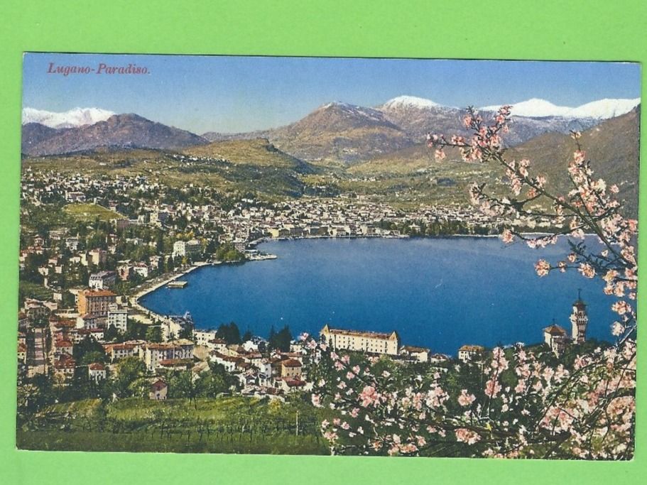 Cartoline postali: Lugano - Paradiso – Usato da Zürich venduto da t24_de