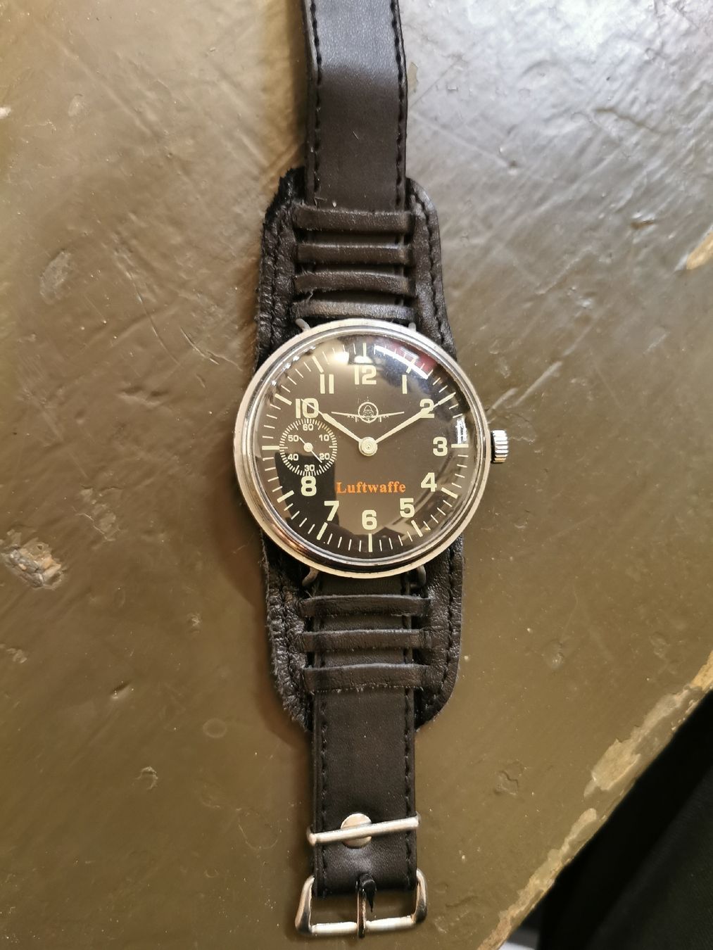 Orologi: Montre mécanique Luftwaffe – Usato da La Place (Ayent) venduto da s4c4 4